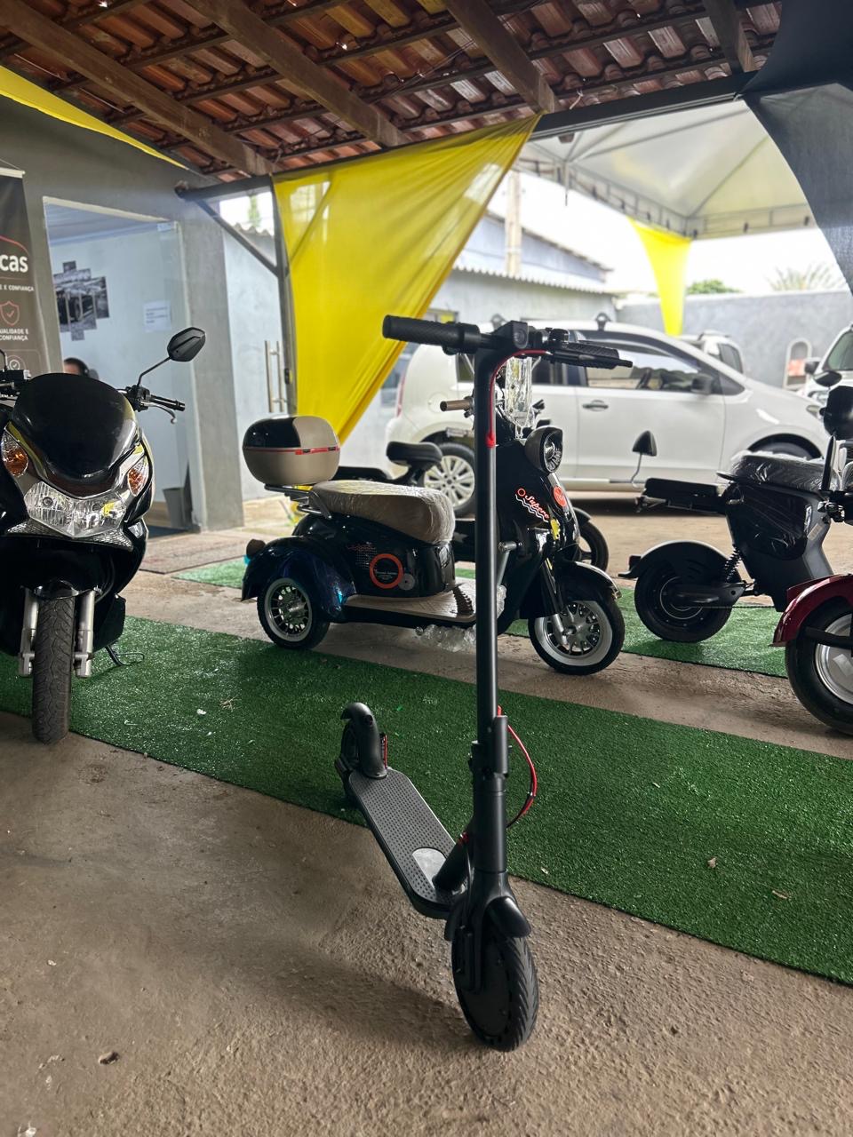 Área de exposição de elétricos